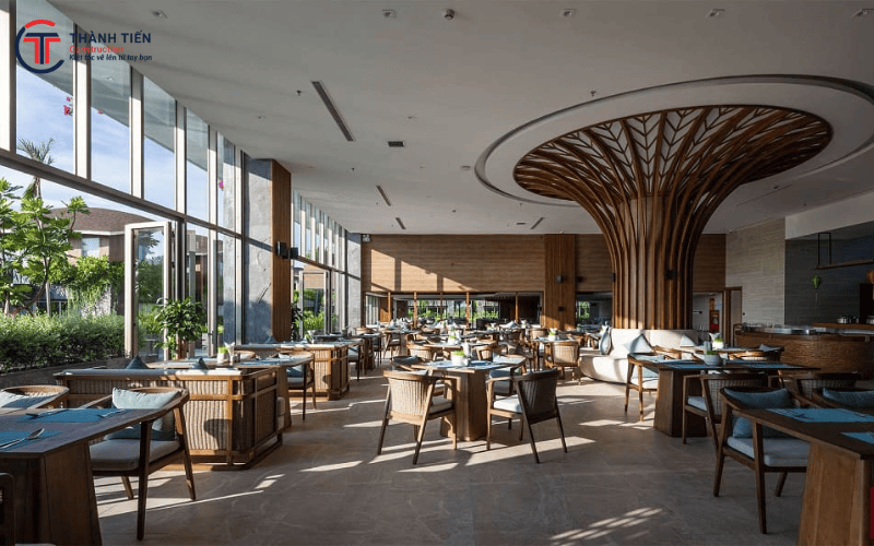 Thành Tiến Construction – Đơn vị thiết kế và thi công nội thất nhà hàng, khách sạn uy tín tại Bình Định