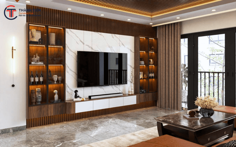 Thiết kế nội thất phòng khách