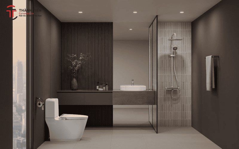 Thiết kế nội thất nhà vệ sinh