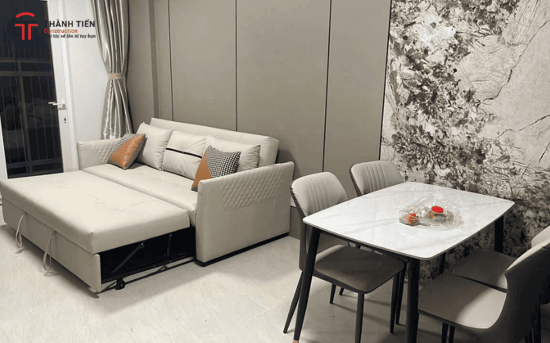 Hình ảnh thực tế công trình nội thất phòng ngủ Thành Tiến