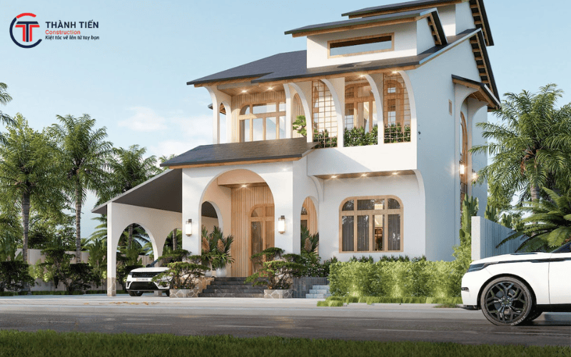Mẫu thiết kế nhà phố hiện đại tại TP. Quy Nhon