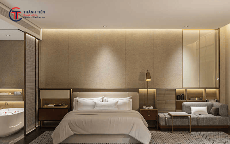 Thành Tiến Construction – Đơn vị thiết kế và thi công nội thất khách sạn uy tín tại Bình Định