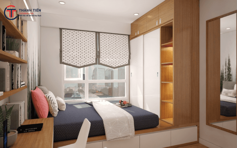 Thành Tiến Construction là đơn vị thi công nội thất phòng ngủ uy tín và chất lượng khu vực Bình Định