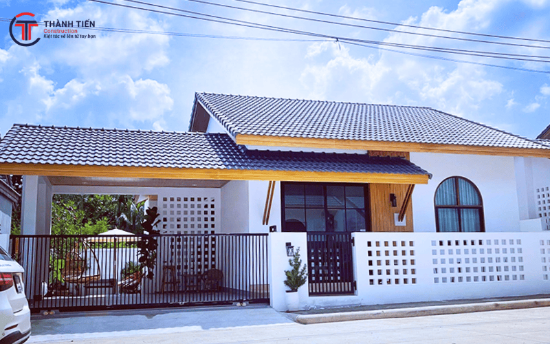 Nhà phố phong cách tối giản phù hợp với những gia chủ yêu thích không gian tinh gọn