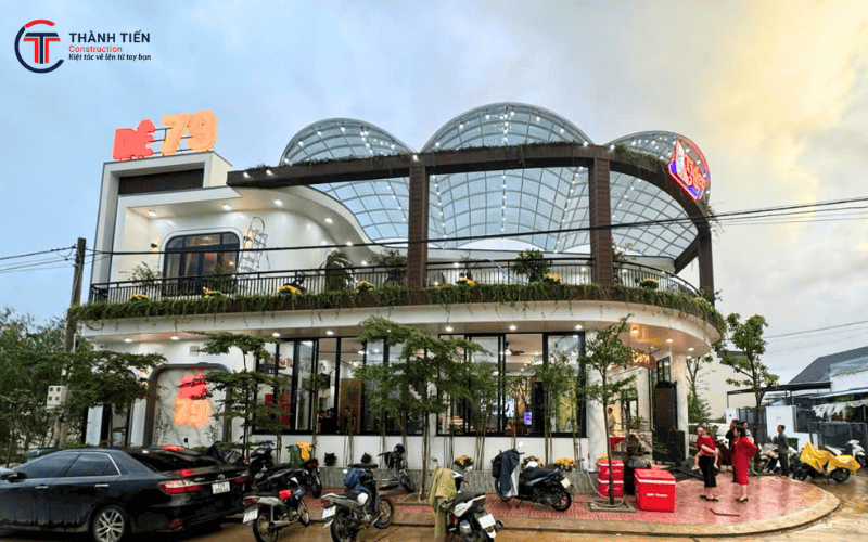 Công trình Nhà hàng Dê 79 của Thành Tiến