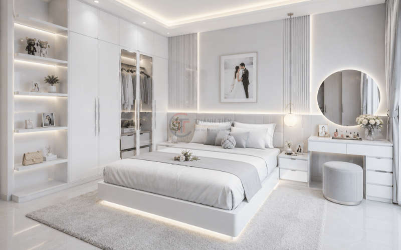 Lựa chọn màu sắc cho phòng ngủ tân hô