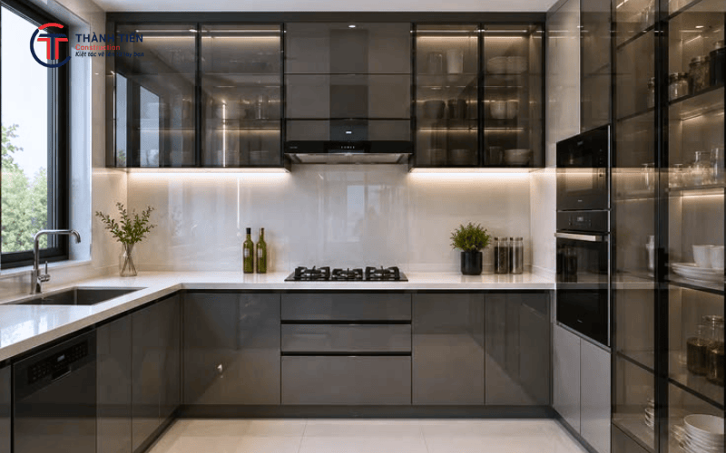 Thiết kế bếp theo yêu cầu giúp đỡ chủ động sắp xếp công năng, lựa chọn kiểu dáng và vật liệu để tạo ra nên không gian bếp phù hợp, tiện nghi và mang dấu ấn riêng