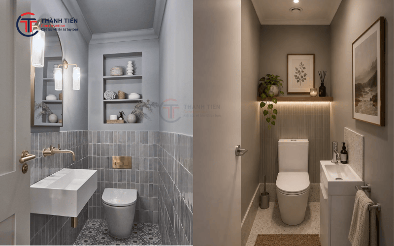Thiết kế nhà vệ sinh nhỏ cần ưu tiên